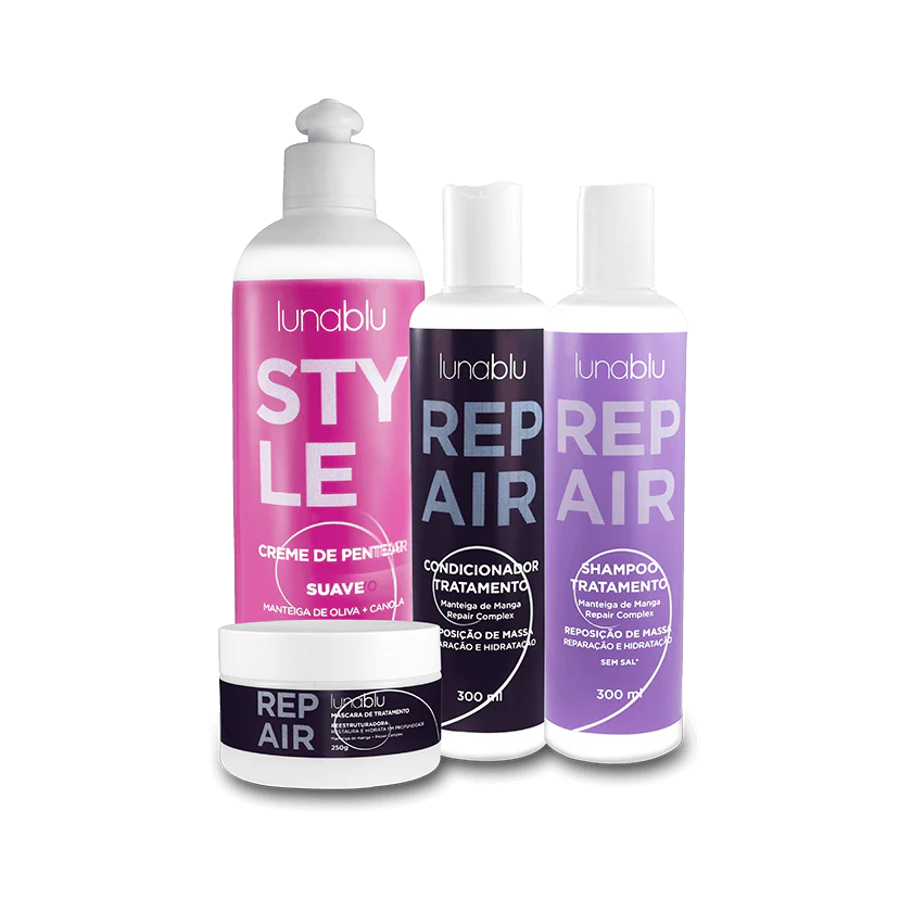 Kit - Repair + Creme Pentear Suave 500ml