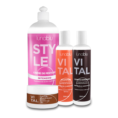 Kit - Vital + Creme Pentear Intensivo 500ml